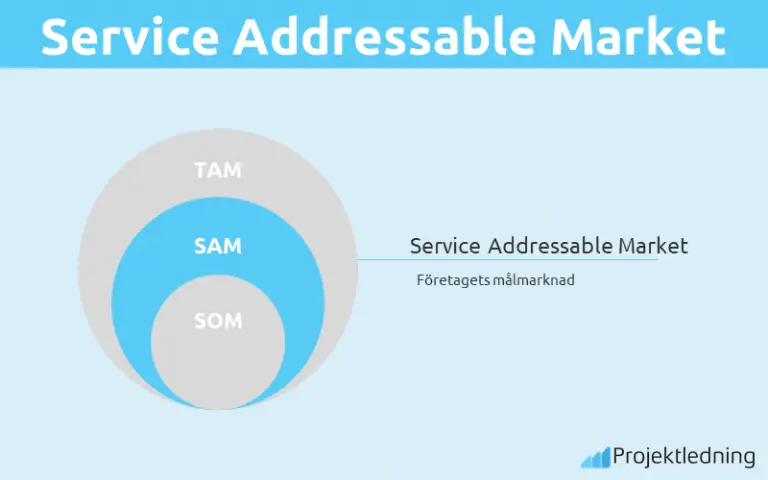 TAM SAM SOM: Ta reda på hur marknadspotentialen ser ut [Guide 2021 ]